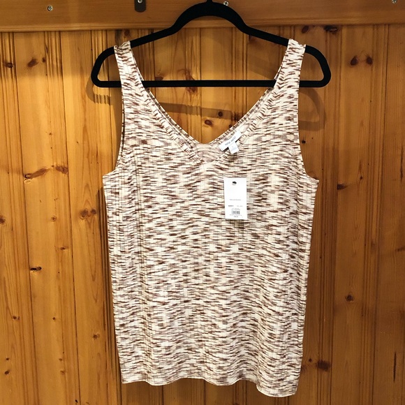 Nine West Tops - Women's Nine West Wide Rib Sweater Tank Large